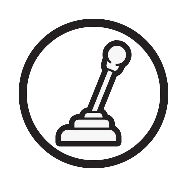 Gear stick icon